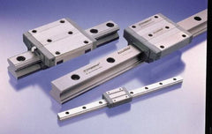 Thomson Industries - 94.6mm L x 34mm W x 20.2mm H, 26mm Transverse Hole Spcg, 26mm Lateral Hole Spcg, Self Lubricating Narrow Ball Carriage - 9.5mm Overhang, M4 Hole, 4406 Static Capacity - Exact Tool & Supply