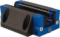 Thomson Industries - 84.5mm L x 70mm W x 30.5mm H, 45mm Transverse Hole Spcg, 57mm Lateral Hole Spcg, Standard Ball Carriage - 23.5mm Overhang, M8 Hole, 36" High Assembly - Exact Tool & Supply