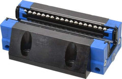 Thomson Industries - 103.5mm L x 70mm W x 30.5mm H, 45mm Transverse Hole Spcg, 57mm Lateral Hole Spcg, Standard Long Ball Carriage - 23.5mm Overhang, M8 Hole, 36" High Assembly - Exact Tool & Supply