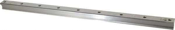 Thomson Industries - 500mm OAL x 23mm Overall Width x 23mm Overall Height Roller Rail System - 60mm Between Holes - Exact Tool & Supply
