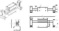 Thomson Industries - Manually Driven Linear Motion System - 36" Long x 4" Wide - Exact Tool & Supply