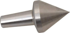 Riten - 2MT & 3MT Taper, 1" Point Diam, Hardened Tool Steel Lathe Standard Point - 1-3/16" OAL - Exact Tool & Supply