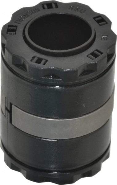 Thomson Industries - 3/4" ID, 1,130 Lb Dynamic Load Capacity, Closed Linear Bearing - 1-1/4" OD - Exact Tool & Supply