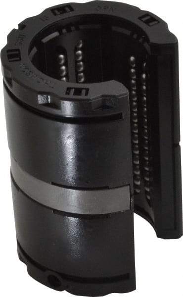 Thomson Industries - 1" ID, 1,900 Lb Dynamic Load Capacity, Open Linear Bearing - 1-9/16" OD - Exact Tool & Supply