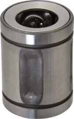 Thomson Industries - 5/8" ID, 150 Lb Dynamic Load Capacity, Closed Linear Bearing - 1-1/8" OD - Exact Tool & Supply