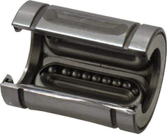 Thomson Industries - 3/4" Inside Diam, 200 Lbs. Dynamic Capacity, Open Linear Bearing - Exact Tool & Supply