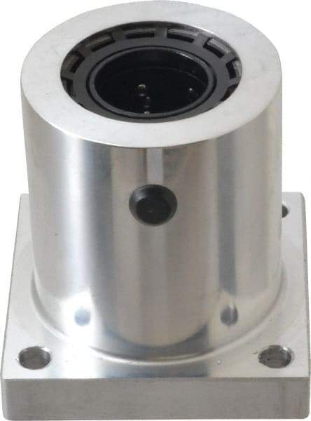 Thomson Industries - 2.13" Inside Diam, 1050/2100 Lbs. Dynamic Capacity, Single Flanged Pillow Block Linear Bearing - 2-3/4" Overall Width - Exact Tool & Supply