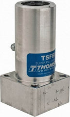 Thomson Industries - 1-3/4" Inside Diam, 1130/2260 Lbs. Dynamic Capacity, Twin Flanged Pillow Block Linear Bearing - 2.38" Overall Width - Exact Tool & Supply