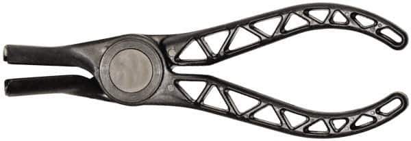 Mag-Mate - 7" OAL, Spark Plug Boot Pliers - 20° Jaw, 90 Durometer Plastic Handles - Exact Tool & Supply