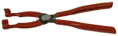 Mag-Mate - 11" OAL, Spark Plug Boot Pliers - Straight Jaw, 90 Durometer Plastic Handles - Exact Tool & Supply