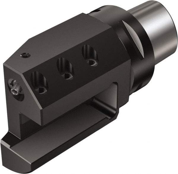 Sandvik Coromant - 80mm Bore Diam, 80mm Body Diam x 140mm Body Length, Boring Bar Holder & Adapter - 5.71" Screw Thread Lock, 140mm Bore Depth, Internal Coolant - Exact Tool & Supply