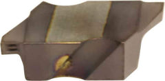 Sumitomo - 2078SG CB Grade EH520V, 0.078" Cutting Width Carbide Grooving Insert - 0.11" Max Depth of Cut, Neutral, TiAlN Finish - Exact Tool & Supply
