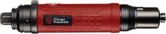 Chicago Pneumatic - 1/4" Bit Holder, 1,000 RPM, Inline Handle Air Screwdriver - 0.58 to 4.8 Ft/Lb Torque, 1/4" Inlet, 7.75 CFM - Exact Tool & Supply