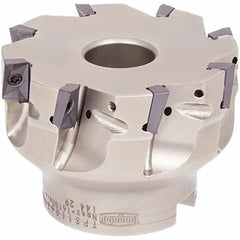 Tungaloy - 4" Cut Diam, 1-1/2" Arbor Hole Diam, Indexable Square-Shoulder Face Mill - Exact Tool & Supply