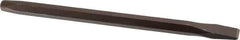Proto - 12" OAL x 3/4" Blade Width Cold Chisel - 3/4" Tip, 5/8" Stock, Steel Handle - Exact Tool & Supply