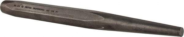 Proto - 3/8" Drift Punch - 10" OAL, Steel - Exact Tool & Supply