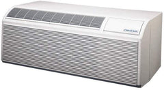 Friedrich - 9,000/8,800 BTU, 230/208 Volt PTAC Air Conditioner with Electric Heat - 3.7/3.9 Amp Rating, 12.1 EER Rating, 42" Wide x 21-1/2" Deep x 16" High - Exact Tool & Supply