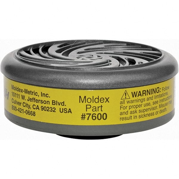 Moldex - Half & Full Facepiece Cartridges & Filters Type: Cartridge NIOSH Filter Rating: No Rating - Exact Tool & Supply