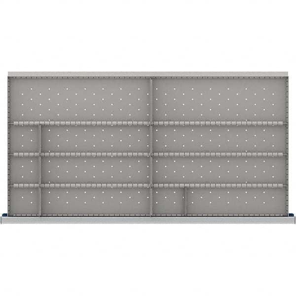 LISTA - 12-Compartment Drawer Divider Layout for 3.15" High Drawers - Exact Tool & Supply