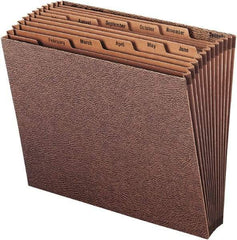 SMEAD - 8-1/2 x 11", Letter Size, Redrope, Indexed Sorters - Exact Tool & Supply