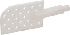 Dynalon Labware - Translucent Polyethylene Mixing Paddle with Holes - 9" Overall Length - Exact Tool & Supply