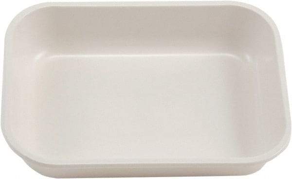 Dynalon Labware - 5-7/8" Long x 3-7/8" Wide x 1-1/8" Deep General Purpose Tray - High-Impact Polystyrene - Exact Tool & Supply