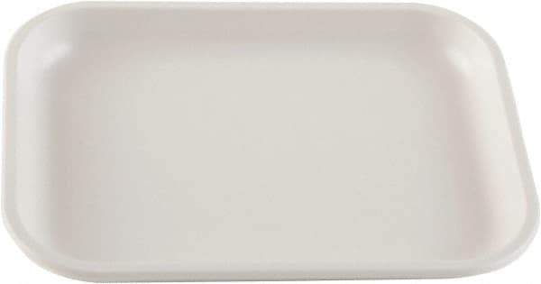 Dynalon Labware - 7-7/8" Long x 5-7/8" Wide x 13/16" Deep General Purpose Tray - High-Impact Polystyrene - Exact Tool & Supply