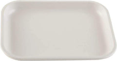 Dynalon Labware - 7-7/8" Long x 5-7/8" Wide x 13/16" Deep General Purpose Tray - High-Impact Polystyrene - Exact Tool & Supply