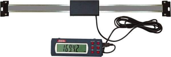 SPI - Electronic Linear Scales Maximum Measurement (Inch): 24 Horizontal or Vertical: Horizontal, Vertical - Exact Tool & Supply