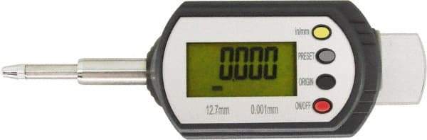 SPI - 0 to 0.5" Remote Display and Counter - 0.00005" Resolution, LCD Display - Exact Tool & Supply