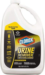 Clorox - 128 oz Bottle Liquid Bathroom Cleaner - Clean Floral Scent, Disinfectant, Urinals, Carpet, Upholstery & Concrete - Exact Tool & Supply