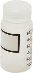 Dynalon Labware - 60 mL Wide-Mouth Bottle - Polypropylene, Translucent, 3.2" High x 1.6" Diam, 33mm Cap - Exact Tool & Supply