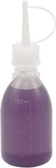 Dynalon Labware - 100 mL Dispensing Bottle - Polyethylene, Translucent, 5.7" High x 1.9" Diam, 15mm Cap - Exact Tool & Supply