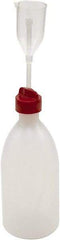 Dynalon Labware - 500 mL Dispensing Bottle - Polyethylene, Translucent, 12.8" High x 3" Diam - Exact Tool & Supply