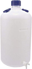 Dynalon Labware - 50,000 mL Carboy - Polyethylene, Translucent, 14.4" High x 13.8" Diam - Exact Tool & Supply