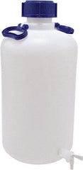 Dynalon Labware - 25,000 mL Carboy - Polyethylene, Translucent, 11" High x 11" Diam - Exact Tool & Supply