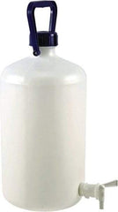 Dynalon Labware - 10,000 mL Carboy - Polyethylene, Translucent, 8.3" High x 8.3" Diam - Exact Tool & Supply