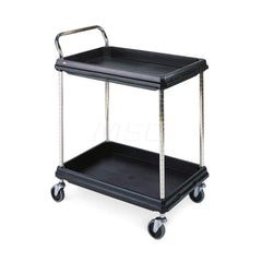 Metro - Carts; Type: Utility ; Load Capacity (Lb.): 300.000 ; Number of Shelves: 2 ; Width (Inch): 27 ; Length (Inch): 38-3/4 ; Height (Inch): 41 - Exact Tool & Supply