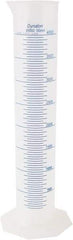 Dynalon Labware - 4,000 ml Polypropylene Graduated Cylinder - 50 ml Graduation, 8-7/64" Diam x 23-5/8" High - Exact Tool & Supply