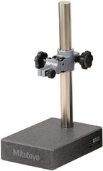 Mitutoyo - Granite (Base), Stand with Surface Plate - 350mm High, 200mm Base Length x 150mm Base Width x 50mm Base Height, Includes Holder - Exact Tool & Supply