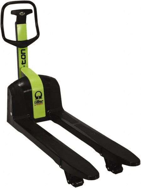 Vestil - 2,200 Lb Capacity, 7-7/8" Lift Hand Pallet Truck - 3-3/8" to 7.88" Lift Height, 45" Fork Length x 20-1/2" Fork Width, 20" Overall Width - Exact Tool & Supply