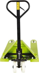 Vestil - 5,500 Lb Capacity, 7-3/4" Lift Hand Pallet Truck - 3-1/4" to 7-3/4" Lift Height, 48" Fork Length x 27" Fork Width, 27" Overall Width - Exact Tool & Supply
