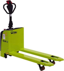 Vestil - 2,500 Lb Capacity, 7-7/8" Lift Hand Pallet Truck - 3-3/8" Min Lift Height, 45" Fork Length x 20" Fork Width, 20-1/2" Overall Width - Exact Tool & Supply