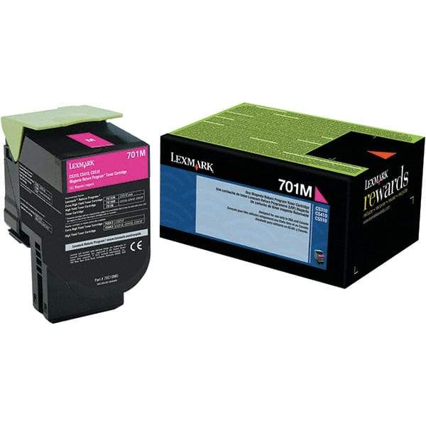 Lexmark - Magenta Toner Cartridge - Use with Lexmark CS310dn, CS310n, CS410n - Exact Tool & Supply