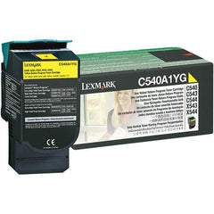 Lexmark - Yellow Toner Cartridge - Use with Lexmark C540n, C543dn, C544dn, C544dtn, C544dw, C544n, C546dtn, X543dn, X544dn, X544dtn, X544dw, X544n, X546dtn - Exact Tool & Supply