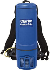 Clarke - Backpack Vacuum Cleaner - 120 Volts, 10 Amps, Accessories Included - Exact Tool & Supply