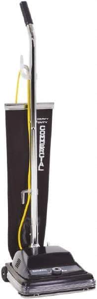 Clarke - Single Motor Upright Vacuum Cleaner - 12" Cleaning Width, 7" Amps, Ergonomic Handle - Exact Tool & Supply