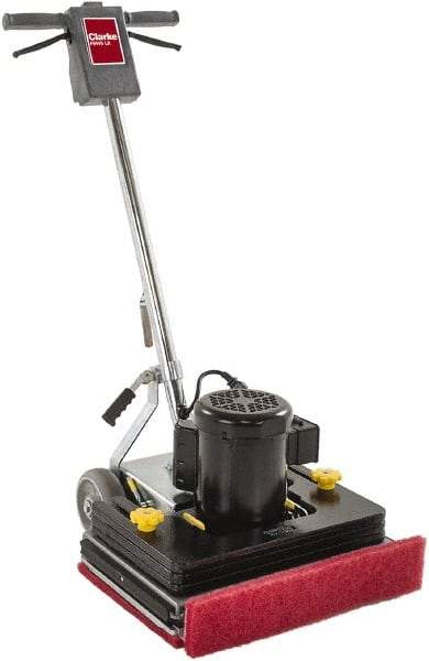 Clarke - 20" Cleaning Width, Electric Multi Purpose Floor Machine - 1.5 hp, 3,450 RPM - Exact Tool & Supply