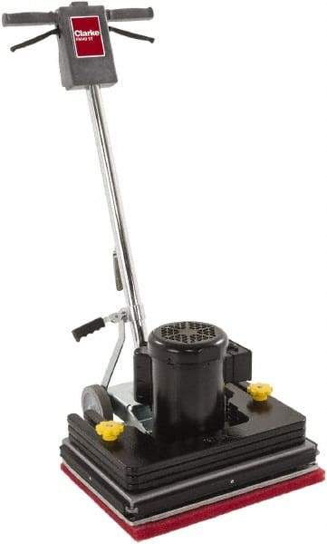 Clarke - 20" Cleaning Width, Electric Multi Purpose Floor Machine - 1.5 hp, 3,450 RPM - Exact Tool & Supply
