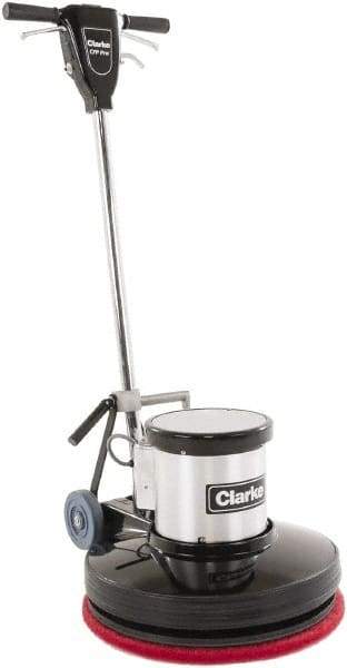 Clarke - 20" Cleaning Width, Electric Multi Purpose Floor Machine - 1.5 hp, 185 RPM - Exact Tool & Supply